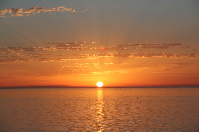 early sunrise