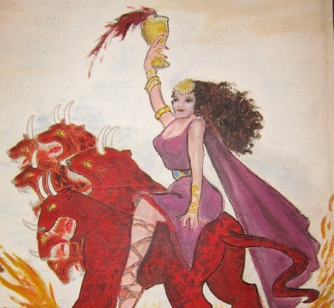 Babylon harlot with her cup