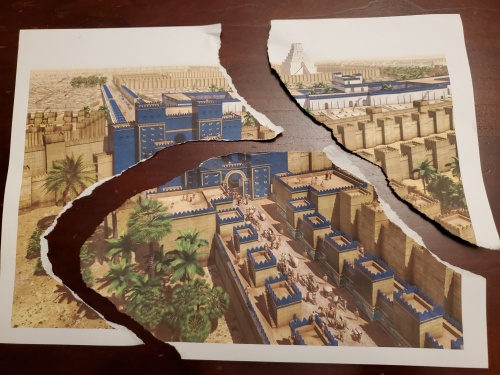 Babylon divided into 3 parts