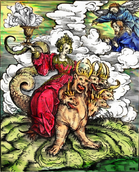 Babylon decked with riches