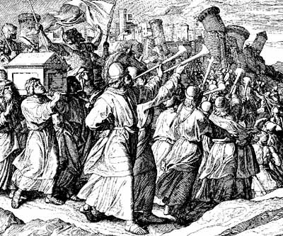 Joshua defeating Jericho