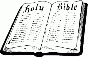 Bible open