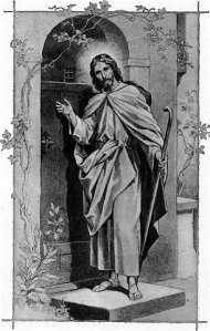 Jesus knocking at the door