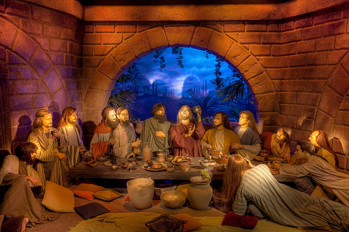 last supper with Jesus